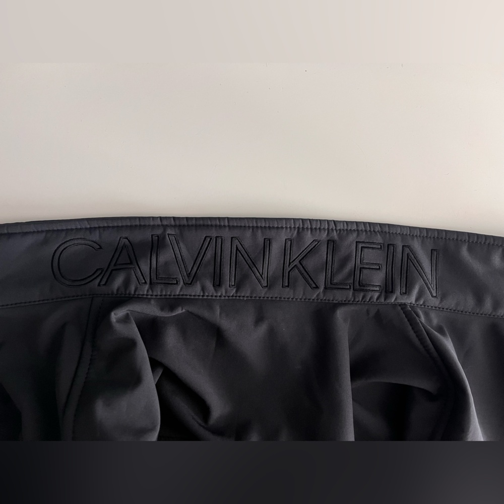 Calvin Klein Men's Gray / Black Softshell Jacket Coat - Picture 15 of 15